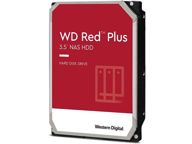HDD Interni WD Red™ Plus NAS (CMR) 14TB 3,5