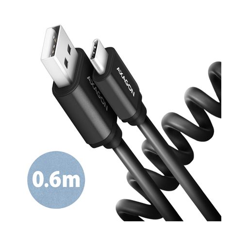 CC USB CM 2.0 <> USB AM, 0,6m, Crna,Twister,BUCM-AM10TB, AXA