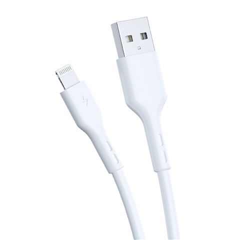 MS CABLE 3A fast charging USB-A 2.0-> LIGHTNING, 1m, MS, bijeli
