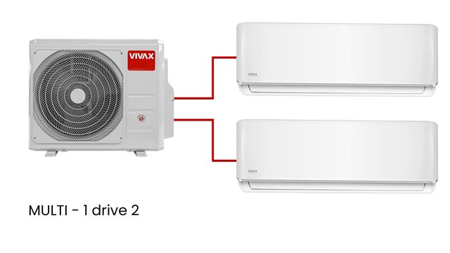 VIVAX, multi bundle, 5 kW, 09AERI+