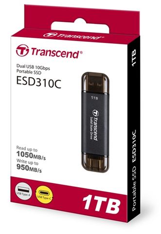 SSD EXT 1TB TS ESD310C DUAL