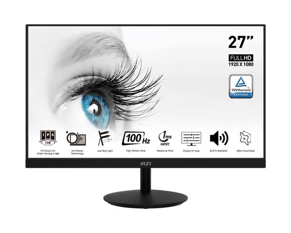 MON 27 MSI PRO MP271A Flat FHD IPS 100Hz HDMI/DP/VGA