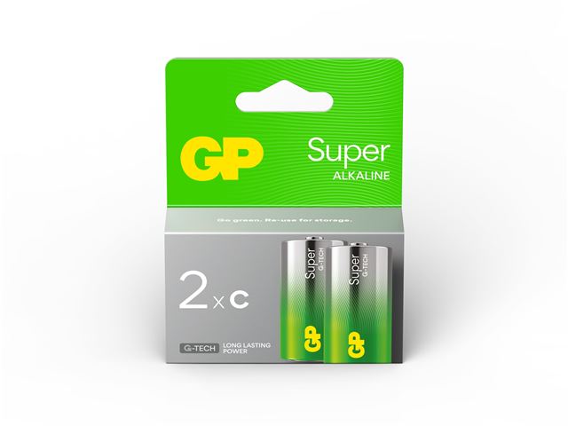 GP baterije LR14-SB2 C Super Alkaline