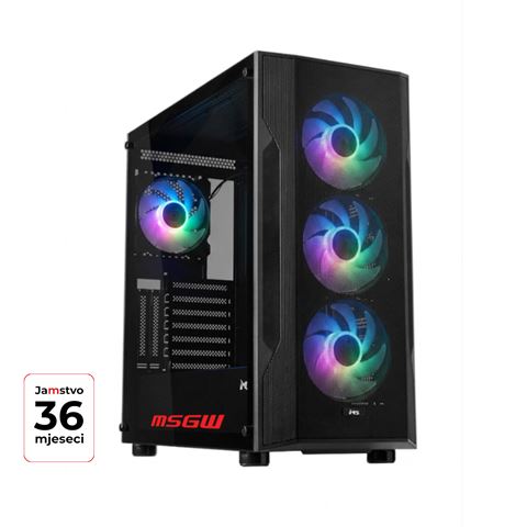 MSGW stolno računalo Gamer R7 a107