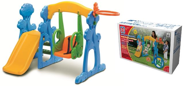 Tobogan i ljuljačka First Steps
