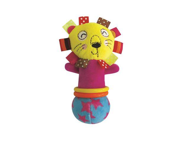 Zvečka ručna mekana lavić Lio