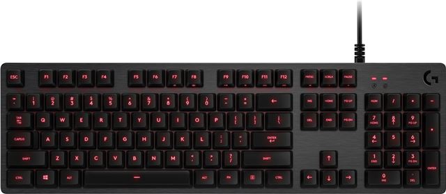 Tipkovnica žična Logitech G413 Gaming Keyboard, carbon