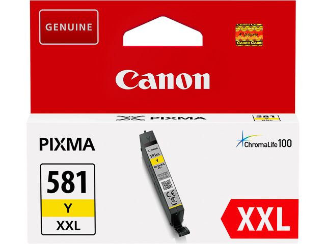 Tinta Canon CLI-581 XXL Yellow 1997C001