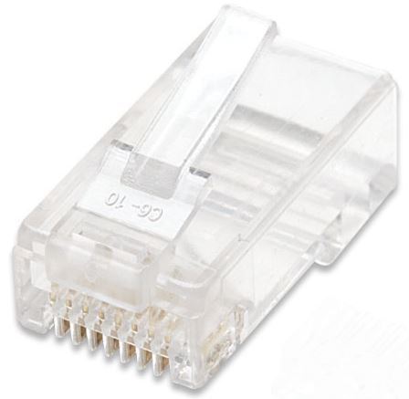 Intellinet konektor Cat5e RJ45, UTP, 100 komada, 2-prongs