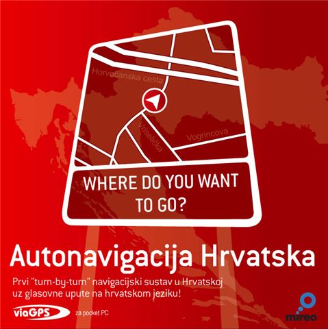 Mireo viaGPS 1.5 Hrvatska