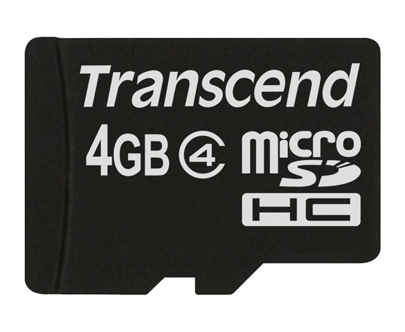 MEM SD MICRO 4GB HC Class 4 - bez adaptera TS