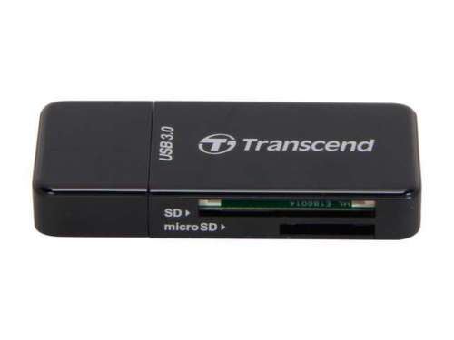 Čitač kartica Transcend RDF5 USB 3.1 Black